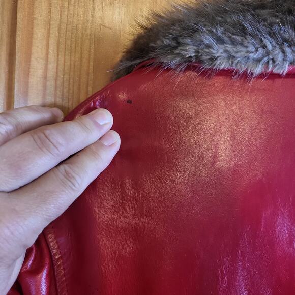 Handmade Unique one of a kind Vintage fur coat size Large - Picture 11 of 11